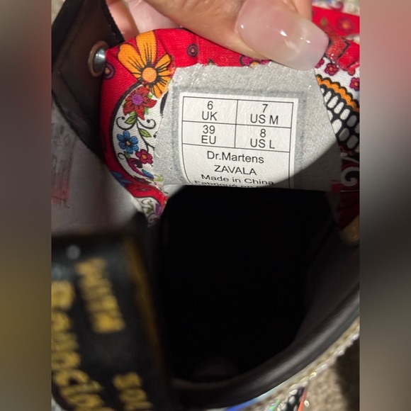 New Dr Martens "Zavala" Boots - I Remixed - Picture 6 of 7